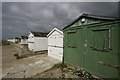 Old beach huts