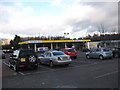 Car park and petrol station at Morrisons in Alloa