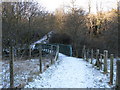 Footbridge over the Rotten Calder