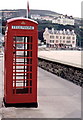 SC1968 : Port Erin - Red phone booth and The Bay Hotel & Pub by Joseph Mischyshyn