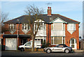 Inter-war semidetached housing on Catesby Road, Rugby