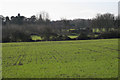 Partly-derelict farm buildings near Offchurch Bury