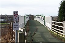 SE3400 : M1 Footbridge (or Hoof Bridge), Tankersley - 2 by Terry Robinson