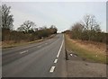 The A616 nr Caunton