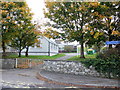 Entrance to Coity Primary School