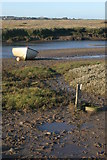 TG0244 : Low tide, Blakeney harbour by Katy Walters
