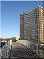 Footbridge over the A13, Queensway