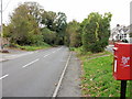 Litchard Terrace approaching wooded area