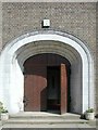 St Anselm, Uppingham Avenue, Belmont - Doorway