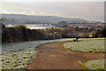 View from Mount Gould Park over the Plym estuary - Plymouth