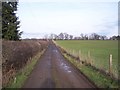 Access road  from Tapners  to Ensfield Road