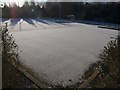 Snowy car park, Barton