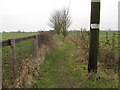 TL6456 : Footpath to Burrough Green by Hugh Venables