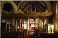 Screen in Lapford church