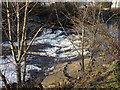 Weir on the River Aman, Ammanford