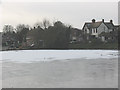 Mere Pond, frozen