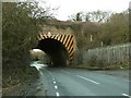 Railway bridge on Lower Dunton Road