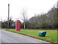 Telephone box, Woodlands