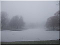 The lake, Greenbank Park, Liverpool