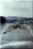 SK2670 : Chatsworth House: the water cascade from the top by D Gore