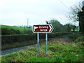 Sign at Ballywarren