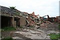 Derelict farm buildings near Lea Forge