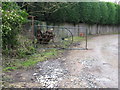 Ornamental gate at entrance to Broadhill Craft Workshops