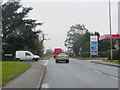 A429 heading south from Moreton