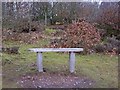 SO8383 : A welcome seat on Kinver Edge by P L Chadwick