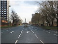 Churchill Way, Salford looking towards the Manchester Hilton