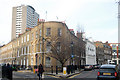 TQ3182 : Seckforde Street and Woodbridge Street, London EC1 by Andy F