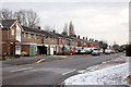 Looking east along Cymbeline Way