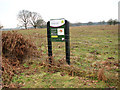 TL9386 : Information board by Brettenham Heath Nature Reserve by Evelyn Simak