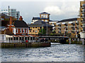 Entrance to Limehouse Marina