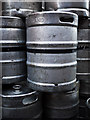 Beer kegs, Albion lane