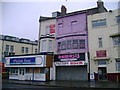 Seedy shopfronts