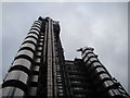 TQ3381 : Looking up at Lloyds from Leadenhall Street by Robert Lamb