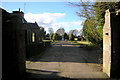 East entrance into Reid Park, Forfar