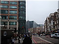 View of Liverpool Street Station and the RBS Headquarters