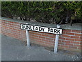 Sign, Dunleady Park, Dundonald