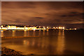 Ballyholme Bay at night