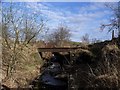 NS7579 : Old Tramway bridge over Craigdouffie Burn by Robert Murray