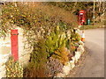 West Knighton: postboxes old and new