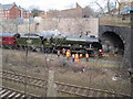 Train at Eccles Station