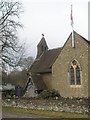 Approaching St John the Evangelist, Churt