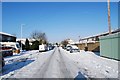 Bridgemary under snow - Bridgemary Road (2)