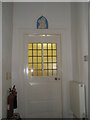 TQ3380 : Door to the vestry within St Margaret Pattens by Basher Eyre