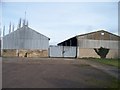 Barns near the cemetery