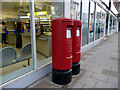 Elizabeth II Pillar Boxes, Regent Street, Shanklin, Isle of Wight