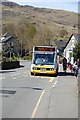 Beddgelert : Express Motors bus from Porthmadog